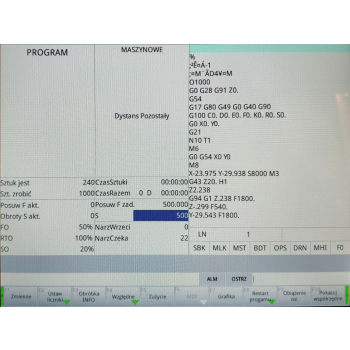 sterownik CNC do frezarki / centrum obróbczego - M6800D3